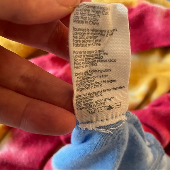 PJ SALVAGE Tie Dye Sweatshirt Size Medium - Picture 7 of 8